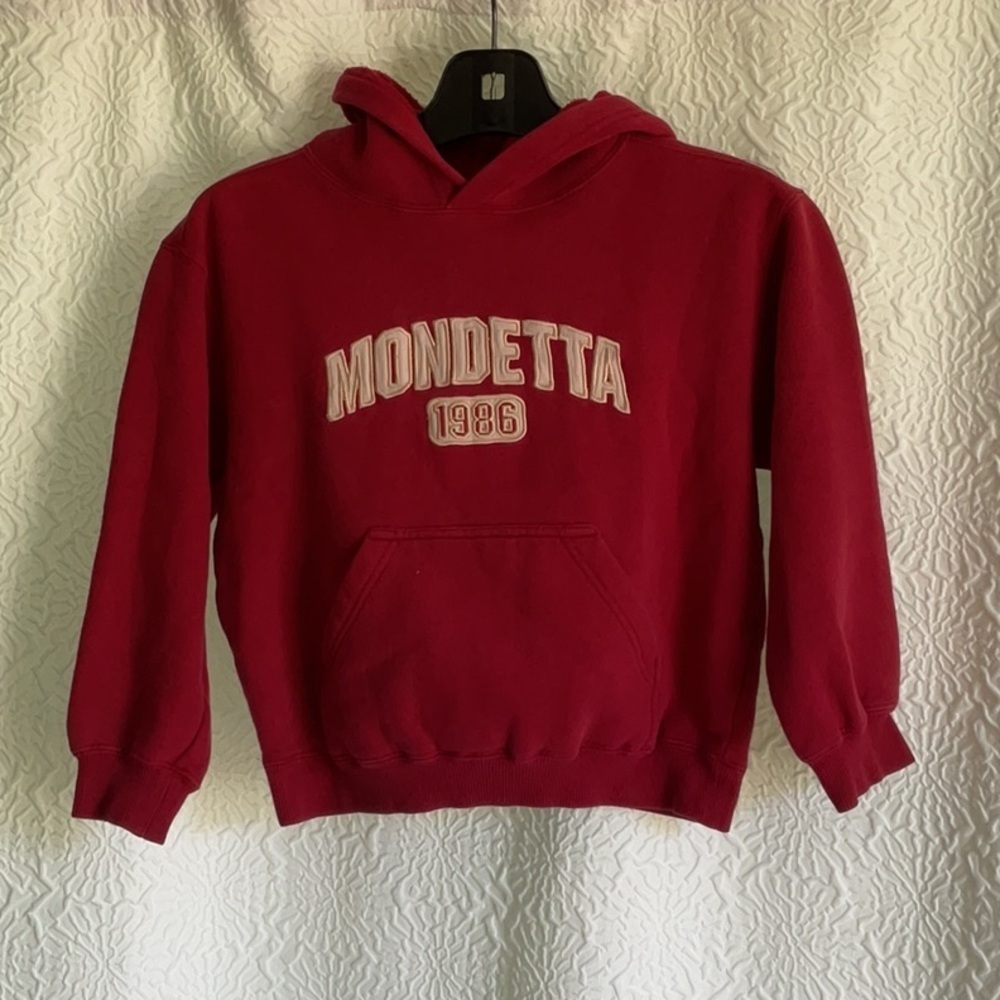 Mondetta Burgundy Hoodie with Logo